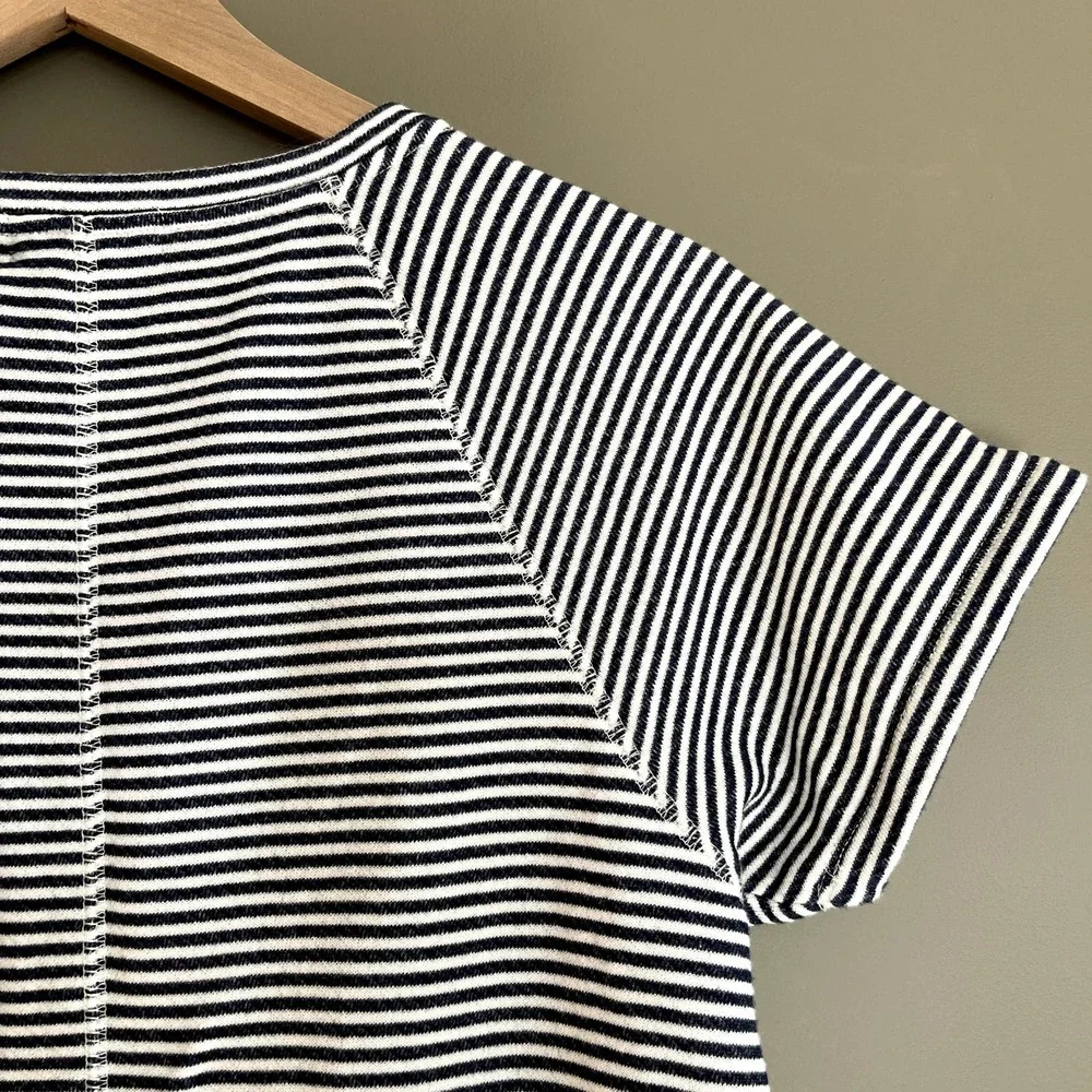 J. Crew Striped Cozy Beach Dress Size Small Casual Comfortable Vacation‎ Resort